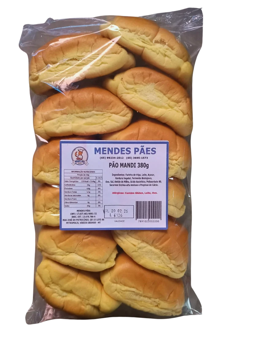 Pão de Hot Dog 350g